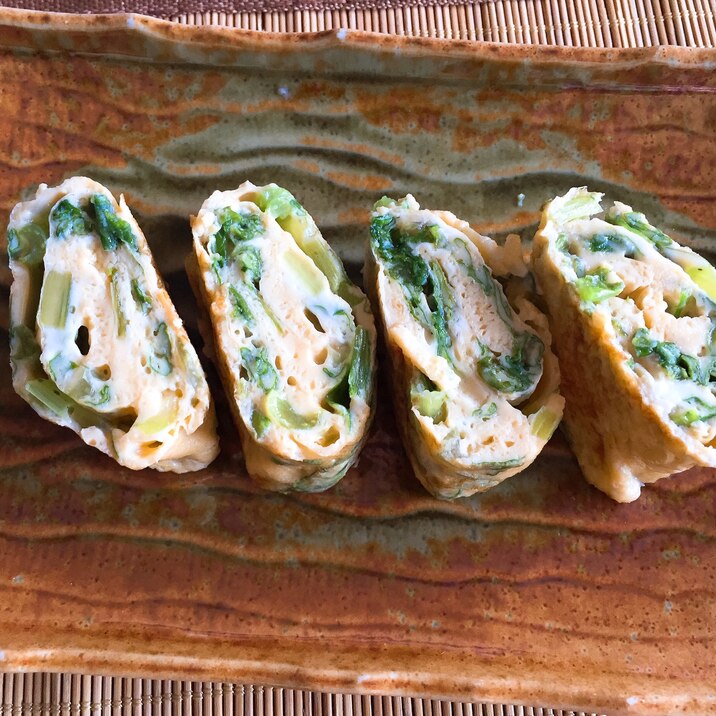 野菜嫌いな子供にも 小松菜入り卵焼き レシピ 作り方 By パピナチ 楽天レシピ 野菜嫌いな子供にも 小松菜入り卵焼き レシピ 作り方 By パピナチ 楽天レシピ